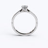 varitsa-jewellers - Solitaire Gold Engagement with 0.5ct Princess Cut Diamond - 01SG07